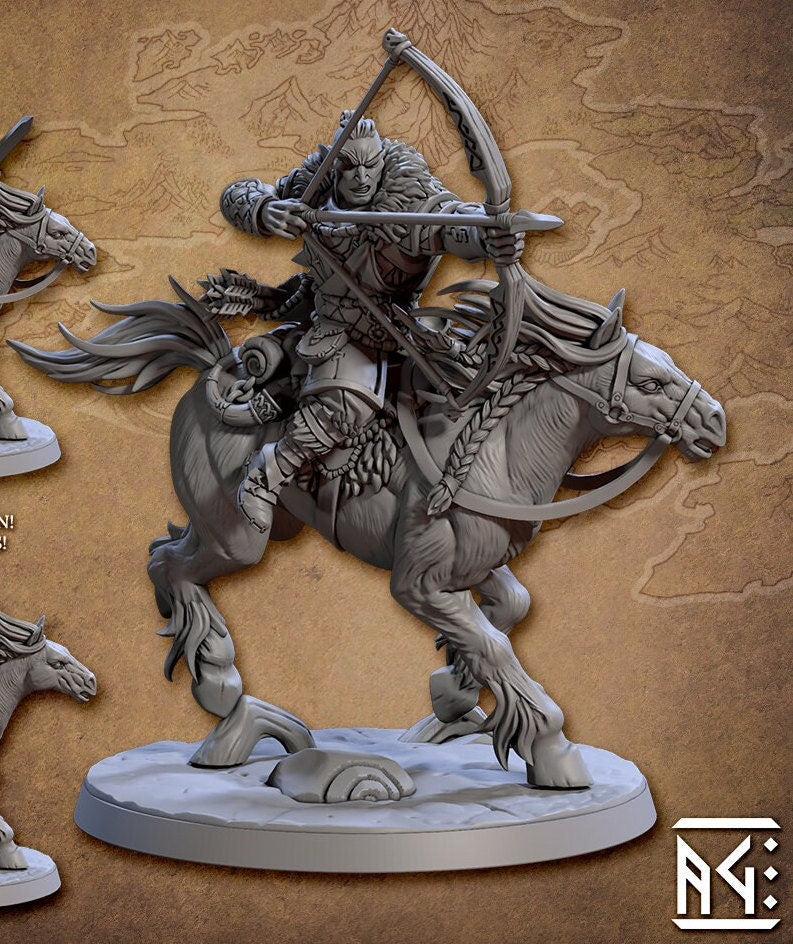 Skutagaard War Horse Riders (4 Variants Available) - Artisan Guild