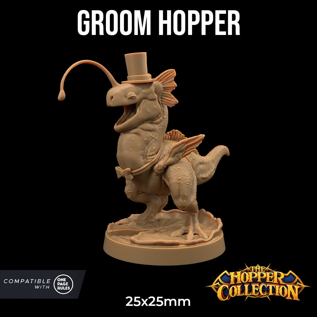 Bride and Groom Hoppers (2 Variants Available) - Dragon Trapper's Lodge