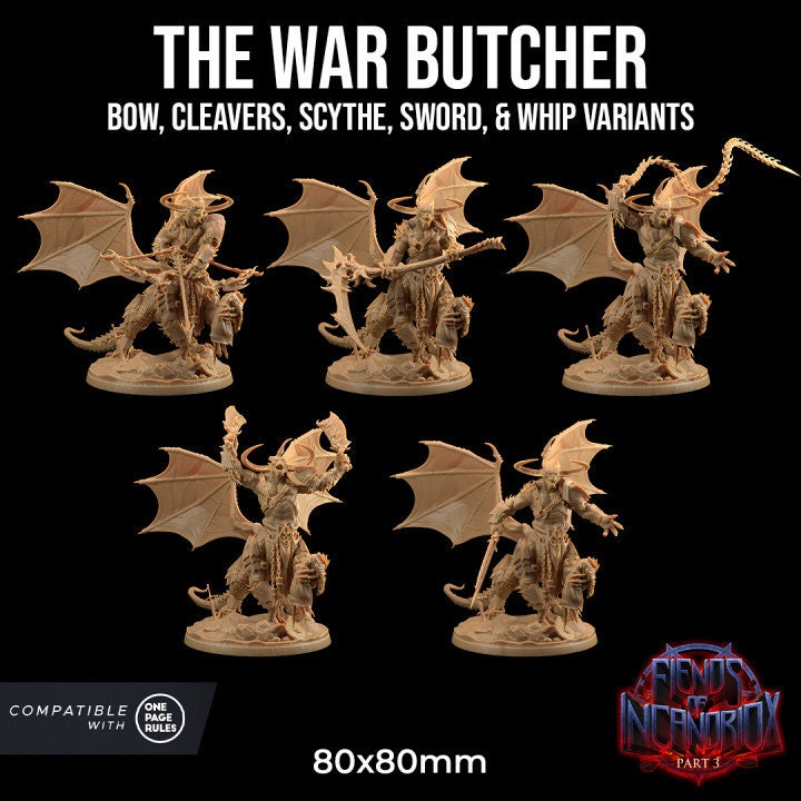 The War Butcher (5 Variants Available) - Dragon Trapper's Lodge