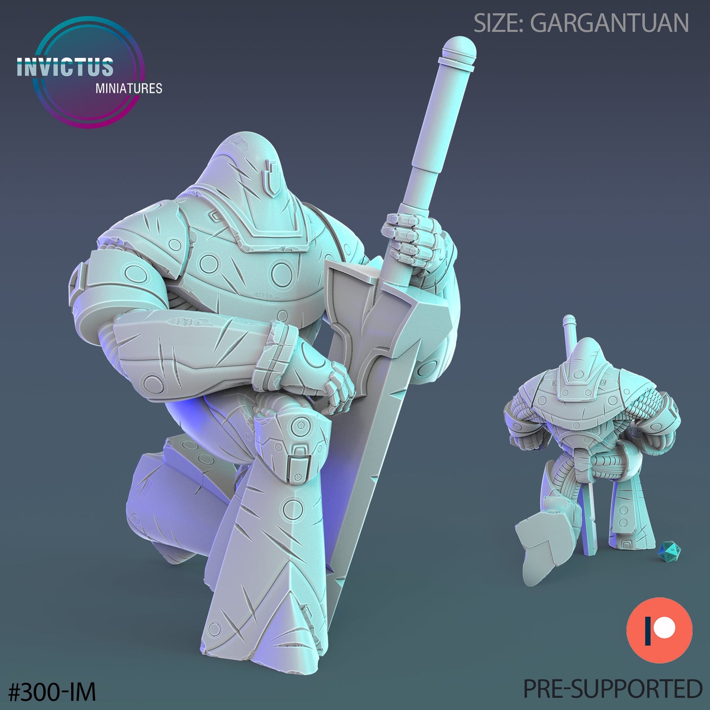 Mecha Gaurdian (3 Variants Available) - Invictus Miniatures