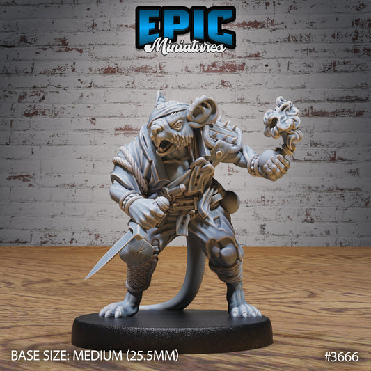 Mice Folk Raiders, Set 1 (4 Variants Available) - Epic Miniatures