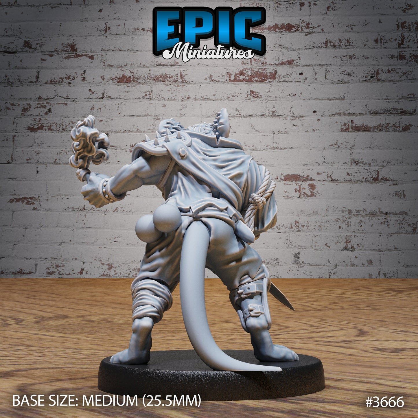 Mice Folk Raiders, Set 1 (4 Variants Available) - Epic Miniatures