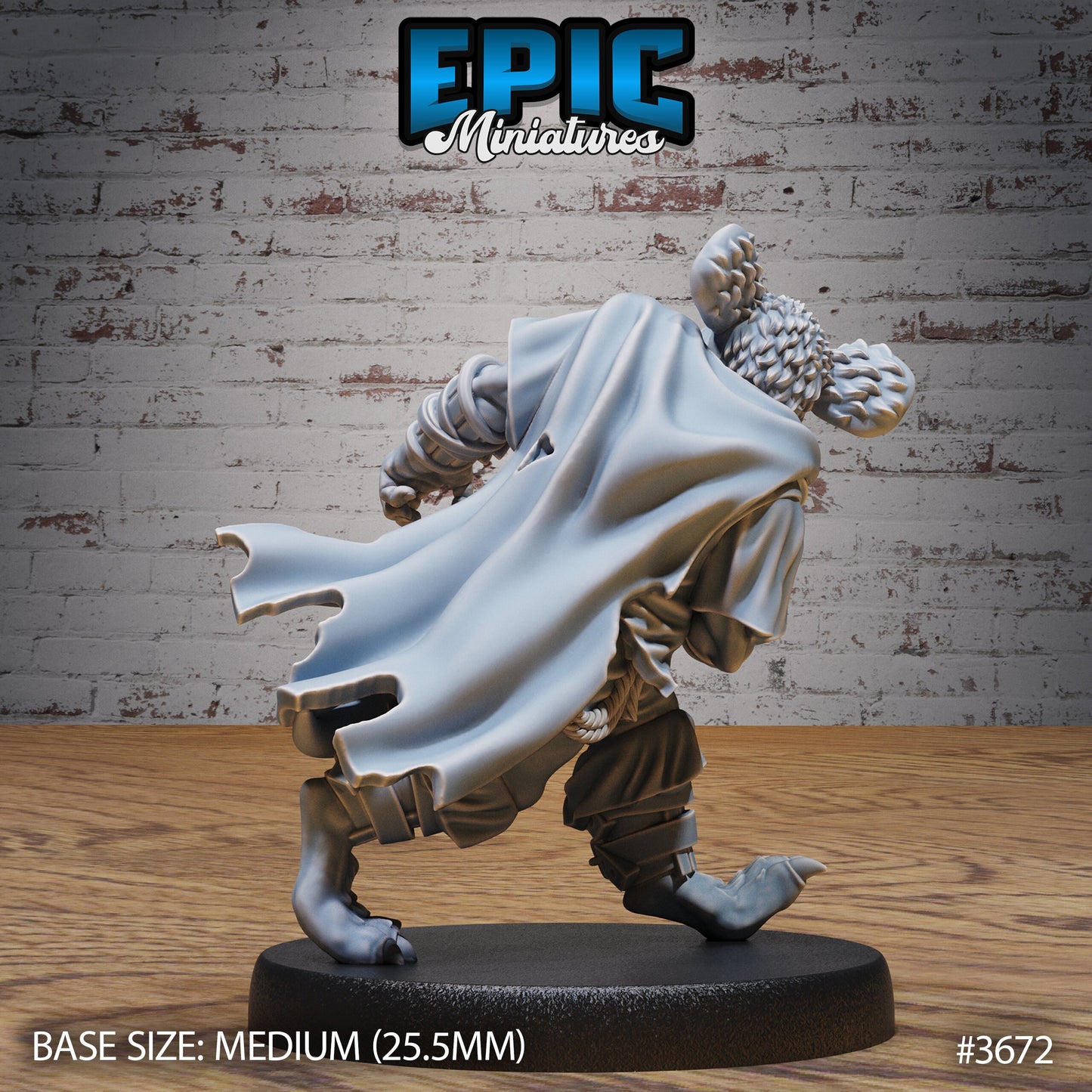 Mice Folk Raiders, Set 2 (4 Variants Available) - Epic Miniatures