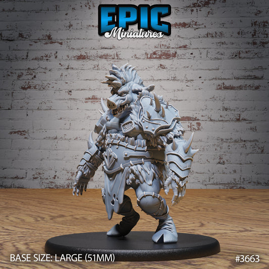 Boar Folk Outlaws (3 Variants Available) - Epic Miniatures