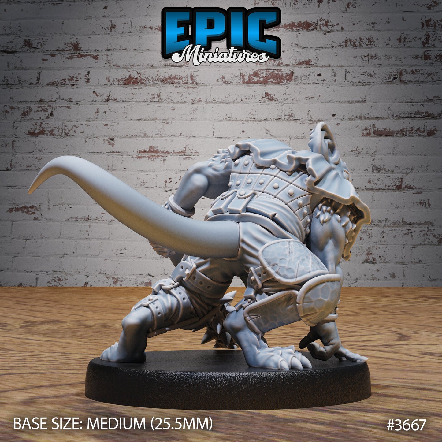 Mice Folk Raiders, Set 1 (4 Variants Available) - Epic Miniatures