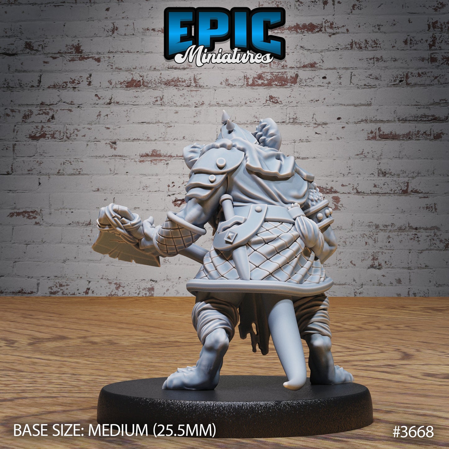 Mice Folk Raiders, Set 1 (4 Variants Available) - Epic Miniatures