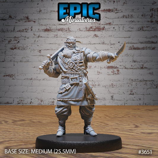 Coast Bandit (3 Variants Available) - Epic Miniatures