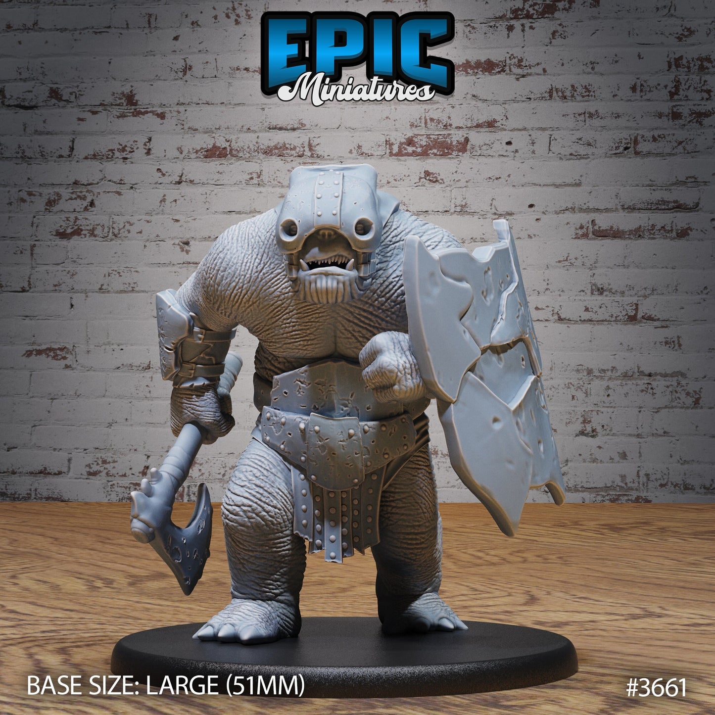 Marauder Troll (3 Variants Available) - Epic Miniatures