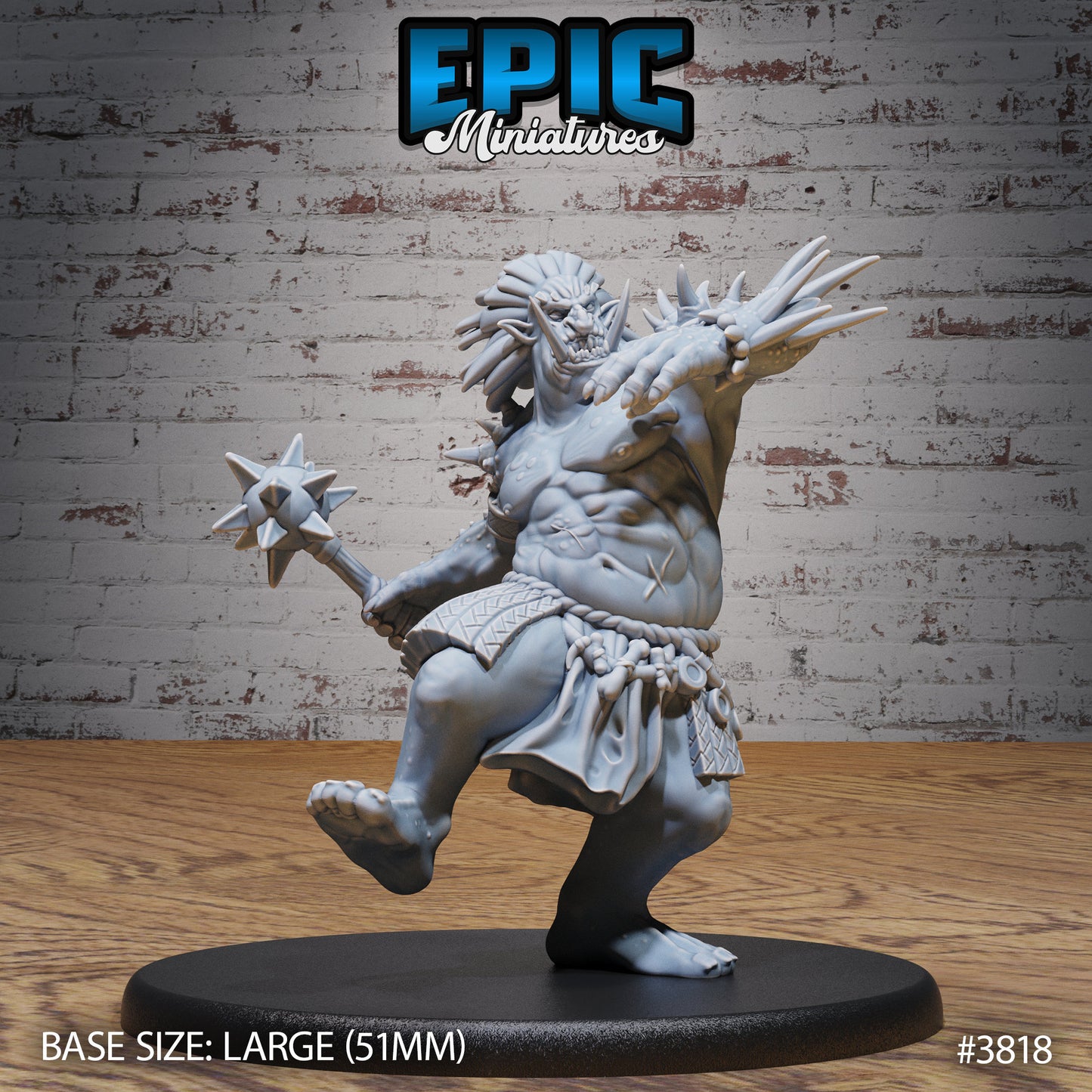Jungle Troll (3 Variants Available) - Epic Miniatures