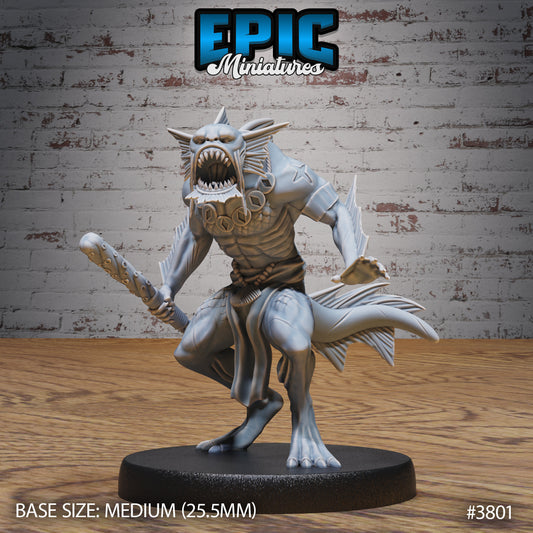 Jungle River Fish Folk (3 Variants Available) - Epic Miniatures