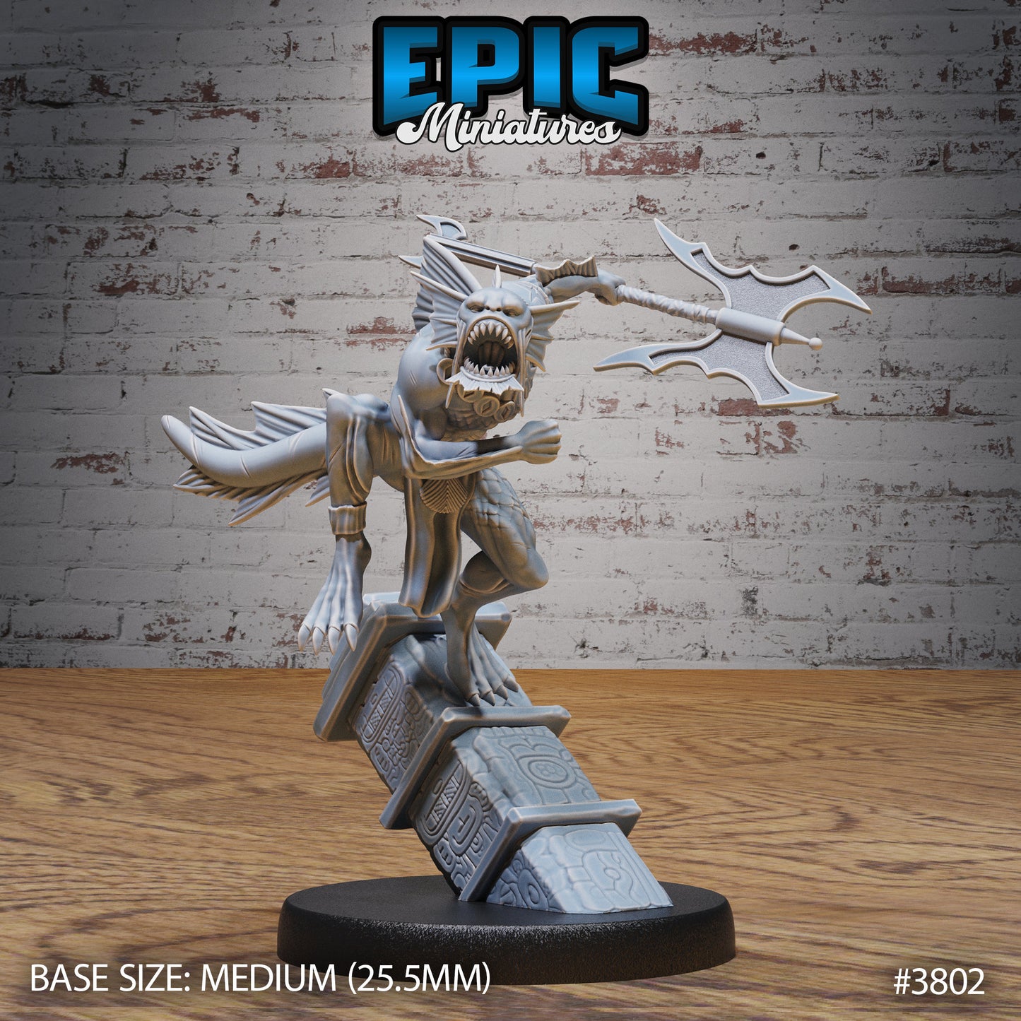 Jungle River Fish Folk (3 Variants Available) - Epic Miniatures