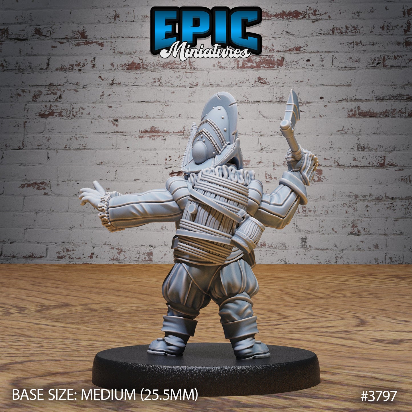 Dwarf Invader (3 Variants Available) - Epic Miniatures