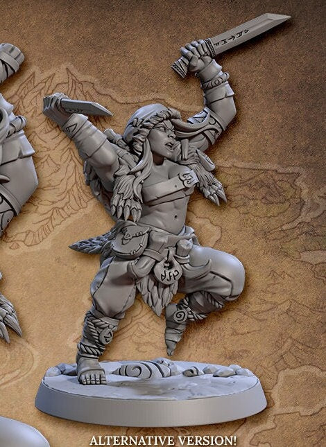 Northmen Berserkers - Cowled (6 Variants Available) - Artisan Guild