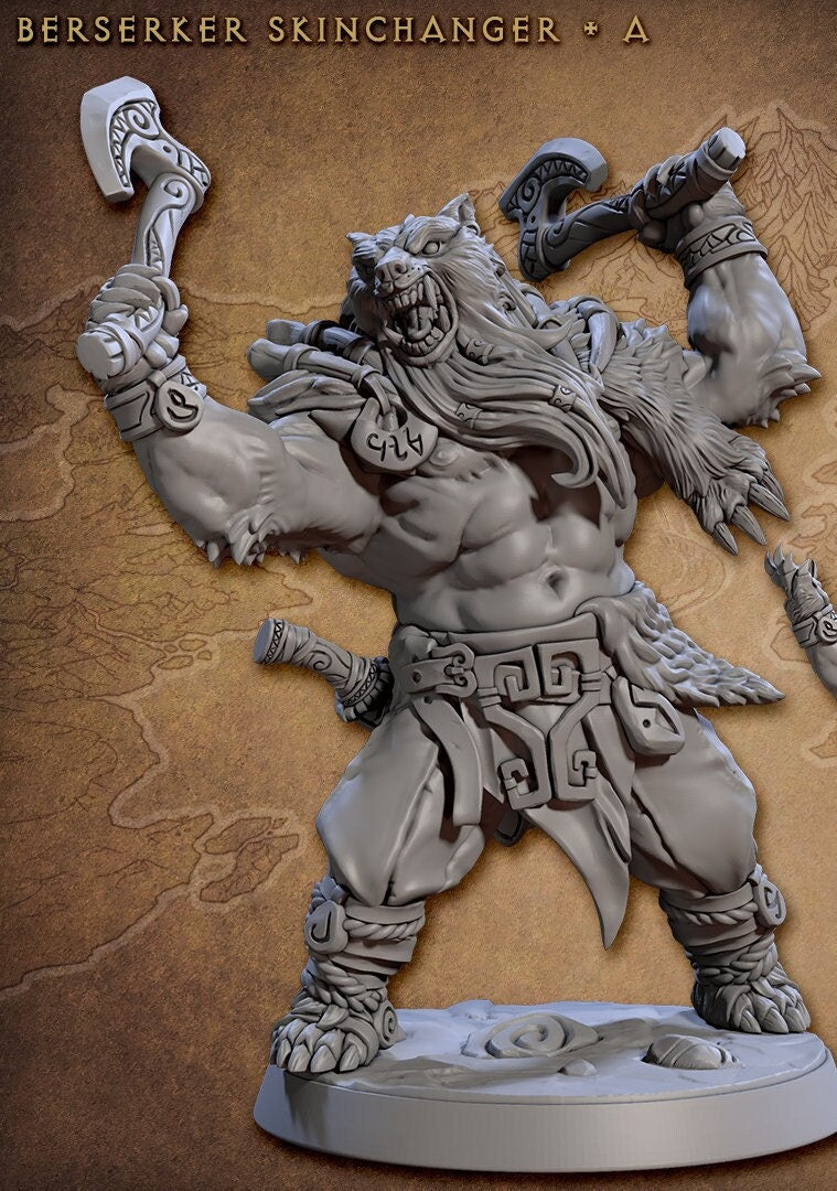 Berserker Skinchangers - Weapons (4 Variants Available) - Artisan Guild