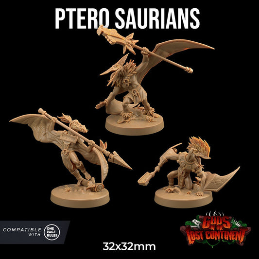 Saurian - Ptera (3 Variants Available) - Dragon Trapper's Lodge