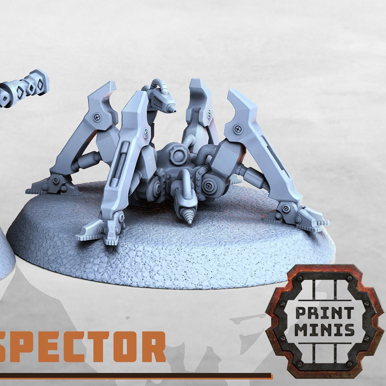 Cladhaich Prospector and Drillbot (2 Variants Available) - Print Minis