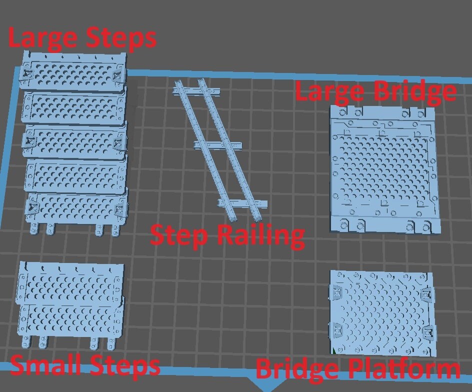 Docks & Bridges, Terrain Kit - Print Minis