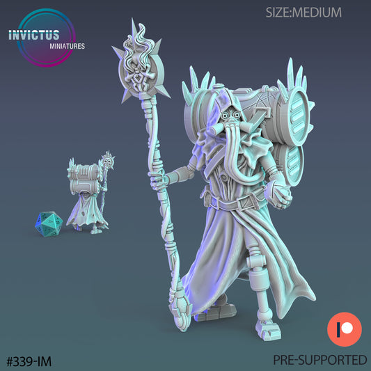 Mechanoid Acolyte (3 Variants Available) - Invictus Miniatures