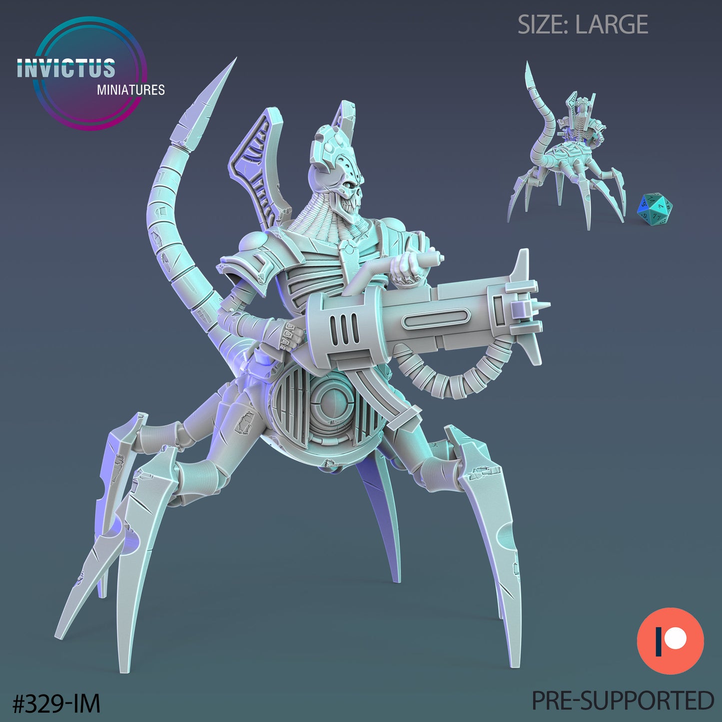 Cosmic Undead Officer (3 Variants Available) - Invictus Miniatures