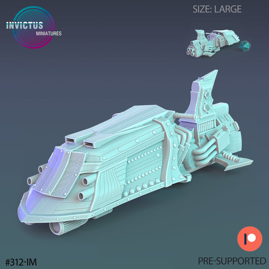 Knights Hoverbike (2 Variants Available) - Invictus Miniatures