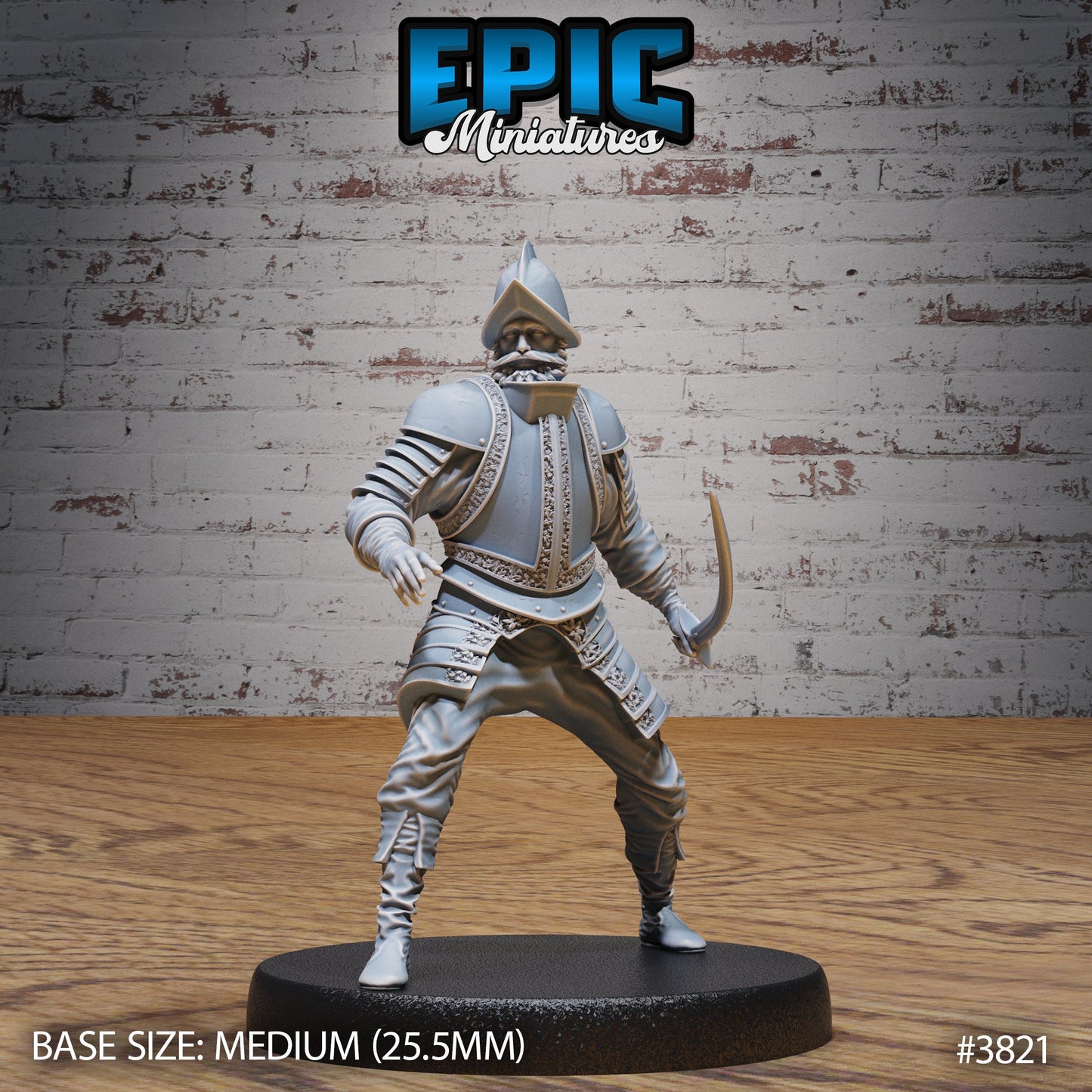 Conquistador (3 Variants Available) - Epic Miniatures