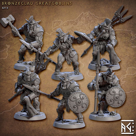 Bronzeclad Greatgoblins - Helmets (6 Variants Available) - Artisan Guild