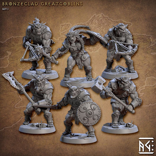 Bronzeclad Greatgoblin (6 Variants Available) - Artisan Guild
