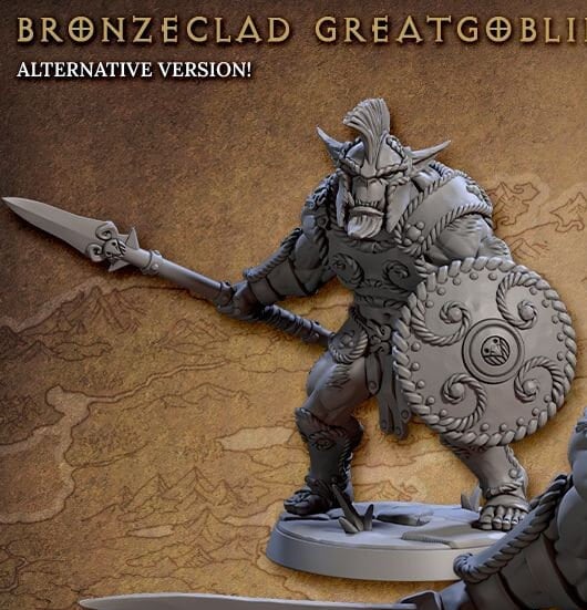 Bronzeclad Greatgoblins - Helmets (6 Variants Available) - Artisan Guild