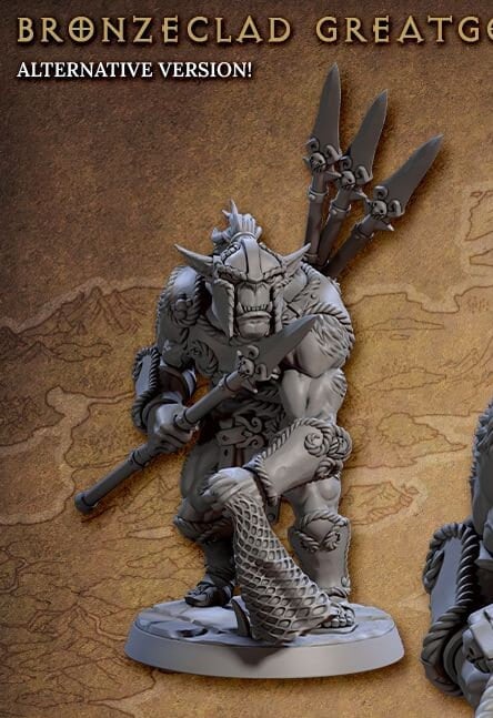 Bronzeclad Greatgoblins - Helmets (6 Variants Available) - Artisan Guild