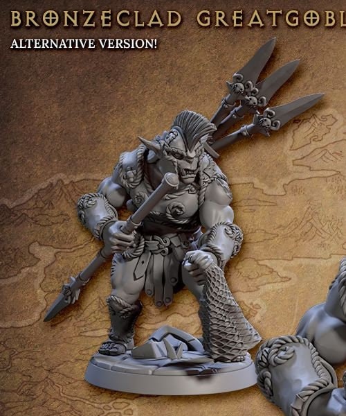 Bronzeclad Greatgoblins - Helmets (6 Variants Available) - Artisan Guild