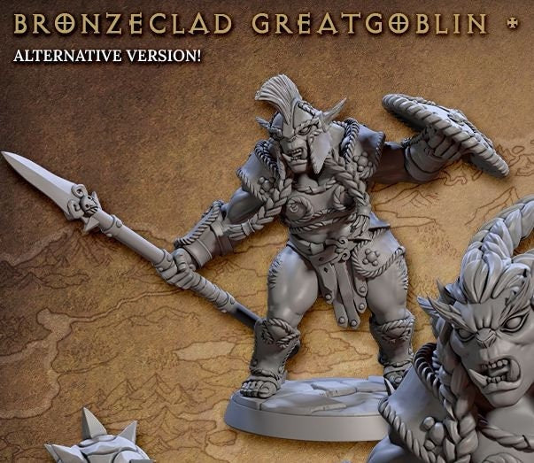 Bronzeclad Greatgoblins - Helmets (6 Variants Available) - Artisan Guild