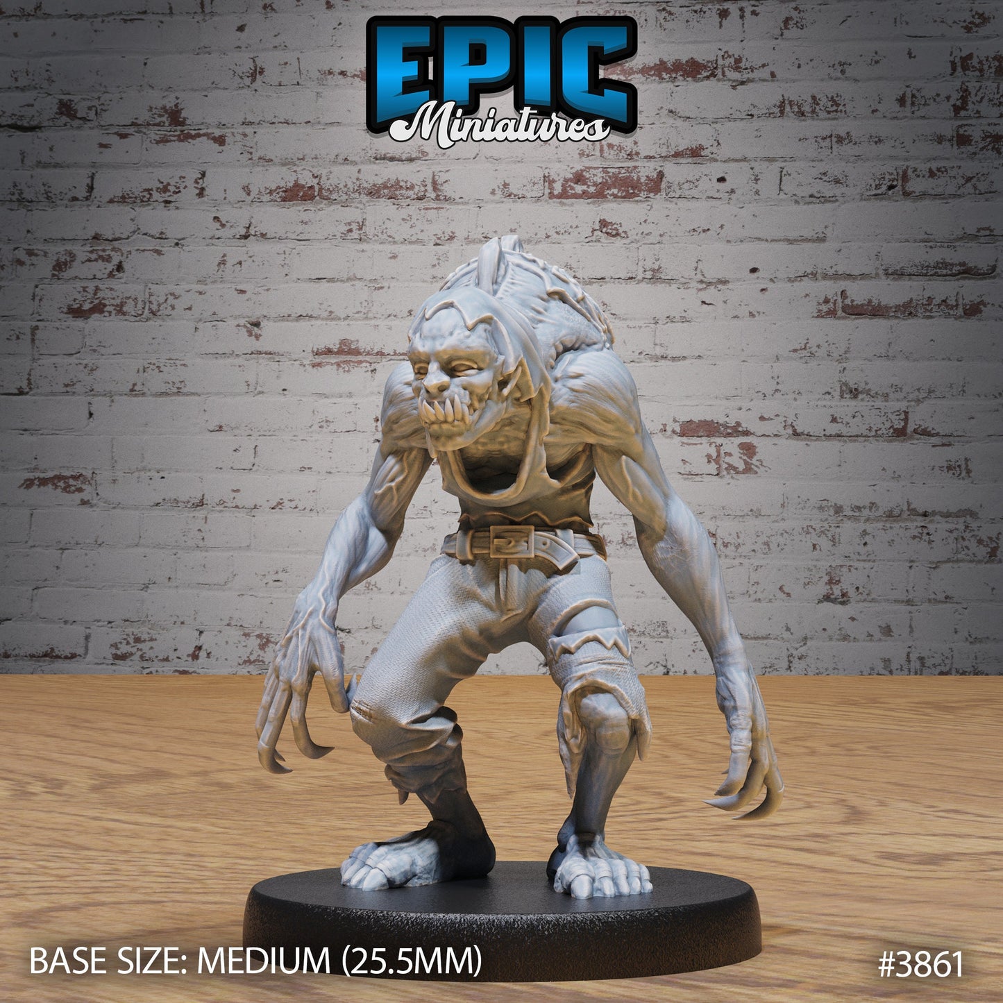 Common Ghoul (4 Variants Available) - Epic Miniatures