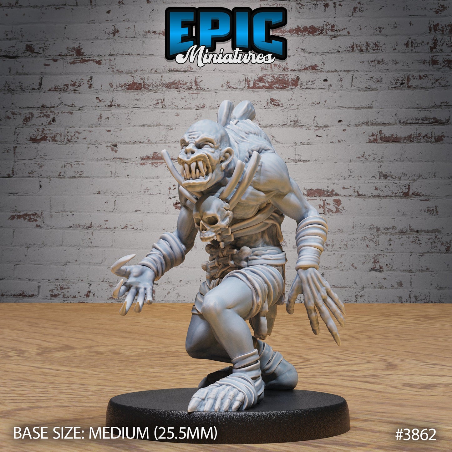 Common Ghoul (4 Variants Available) - Epic Miniatures