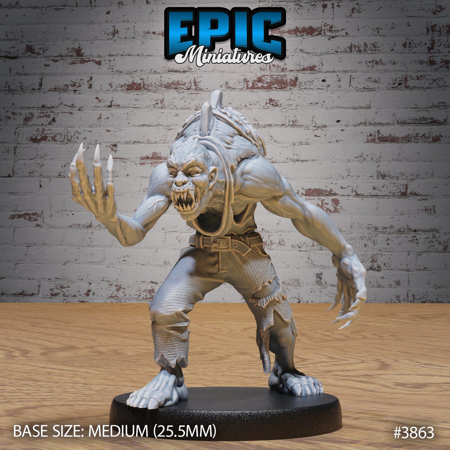 Common Ghoul (4 Variants Available) - Epic Miniatures