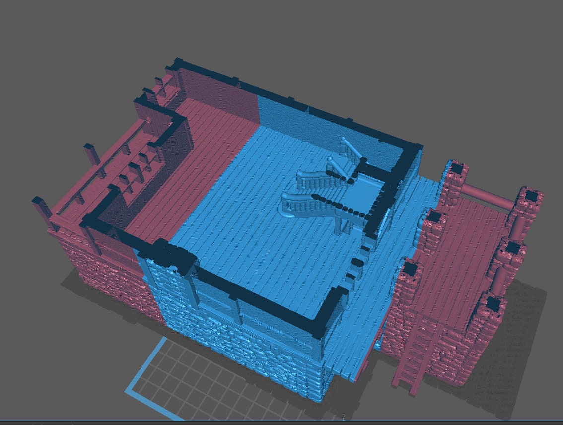 City House, Playable Terrain Piece - Epic Miniatures