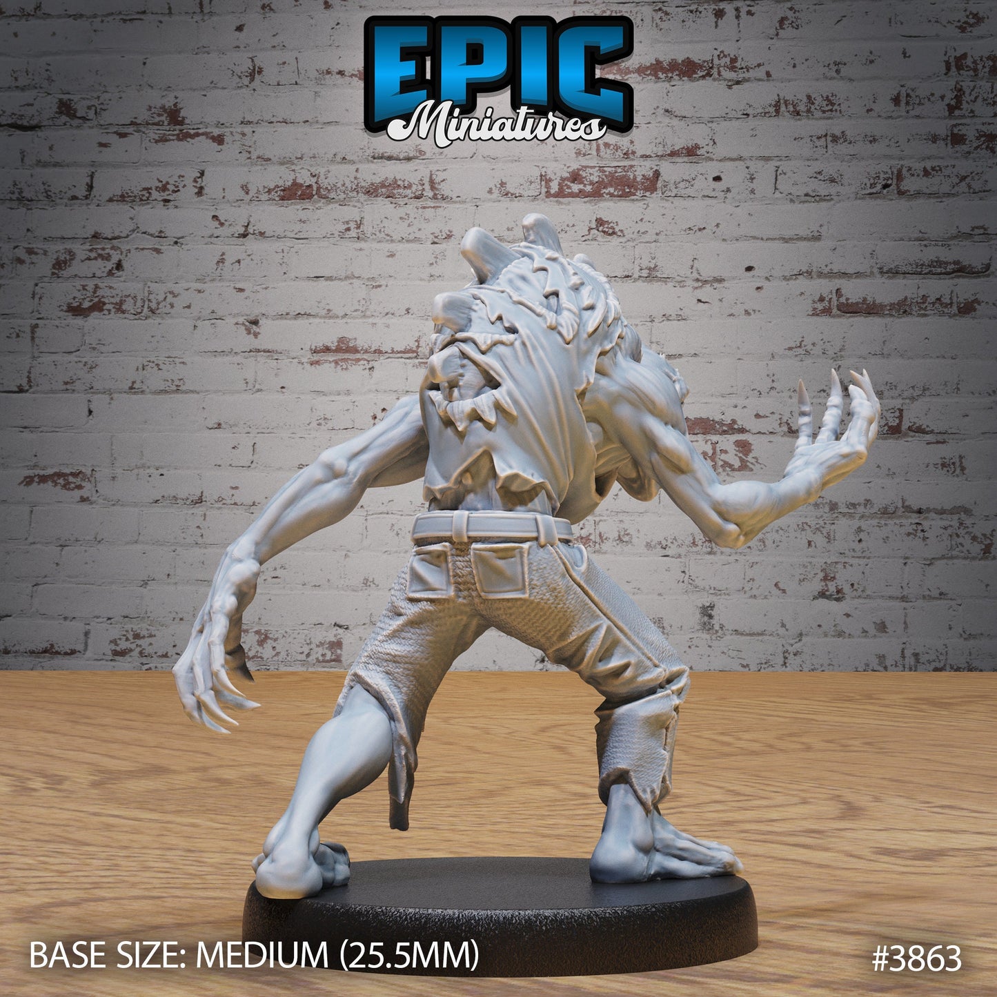 Common Ghoul (4 Variants Available) - Epic Miniatures