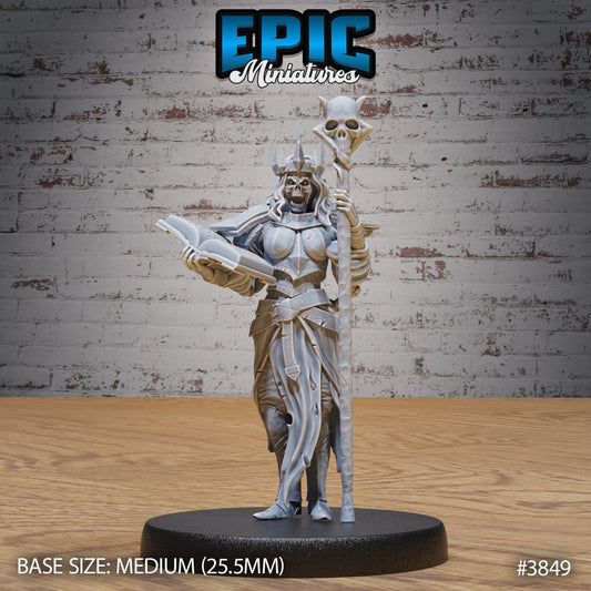 Lich Female (3 Variants Available) - Epic Miniatures