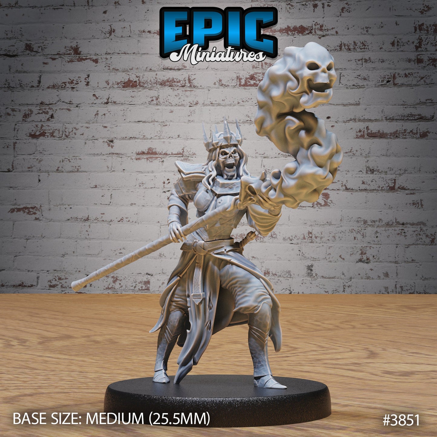 Lich Female (3 Variants Available) - Epic Miniatures