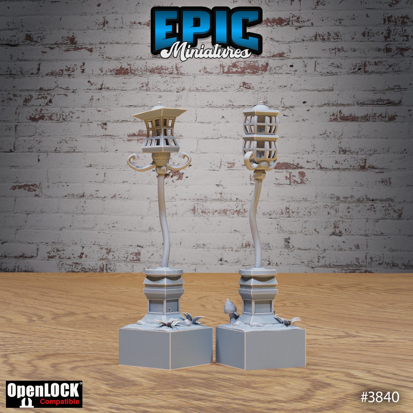 Modular Graveyard Tiles, Docerations Set (OpenLock) - Epic Miniatures