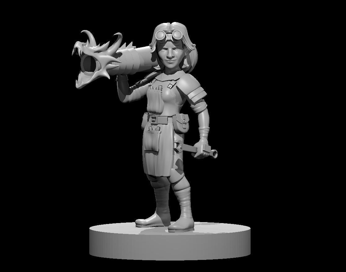 Gnome Female Artillerist Artificer - MZ4250