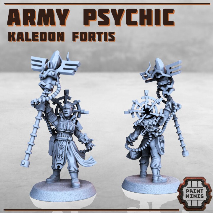 Kaledon Psyker - Print Minis