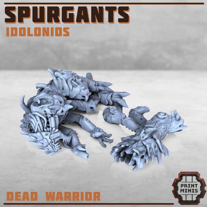 Idolonid Spurgants - Heavy Warriors (5 Variants Available) - Print Minis