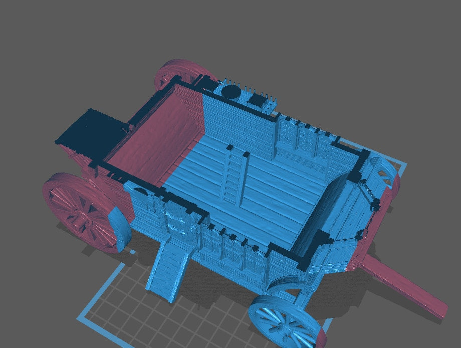 House on Wheels, Playable Terrain Piece - Epic Miniatures