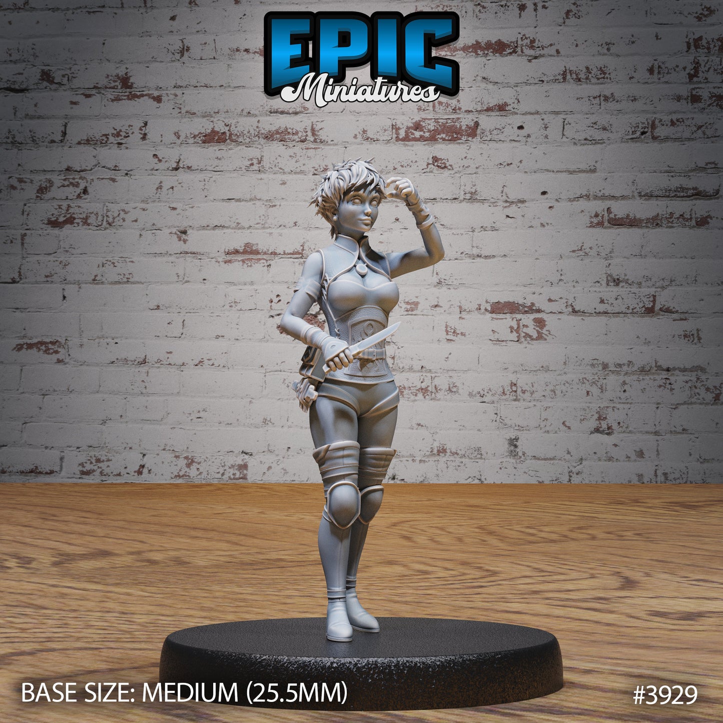 Rogue Novice (3 Variants Available) - Epic Miniatures