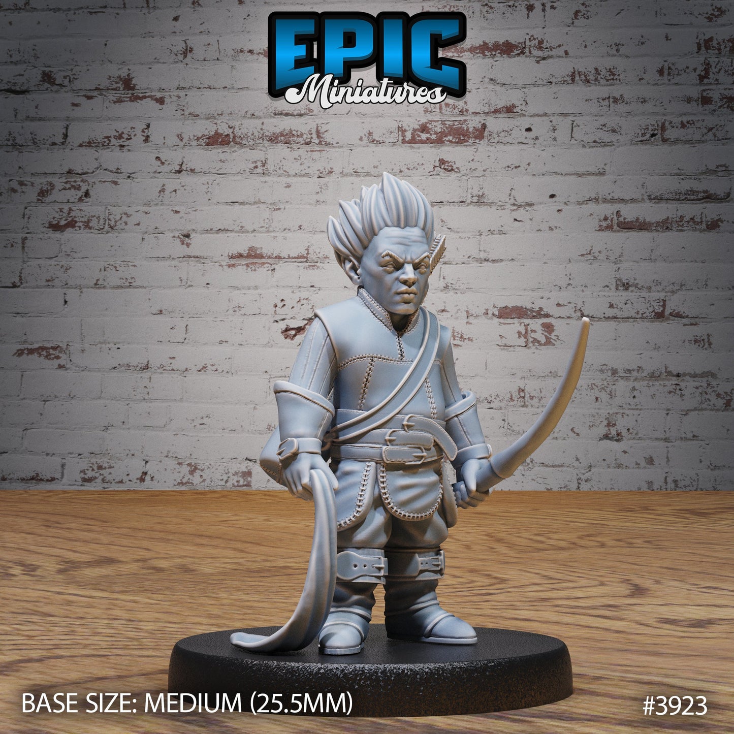 Halfling Rogue Set 2 (3 Variants Available) - Epic Miniatures