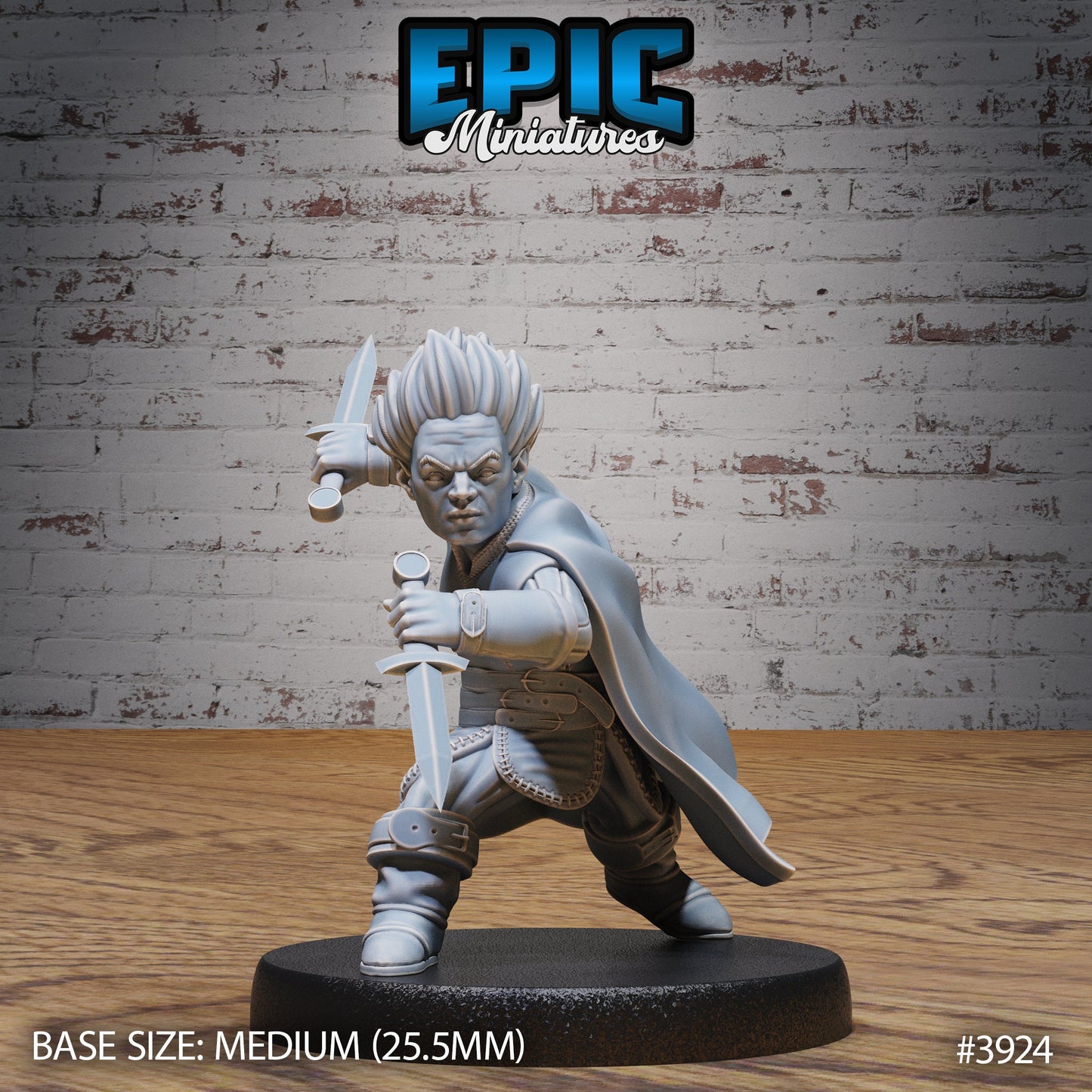 Halfling Rogue Set 2 (3 Variants Available) - Epic Miniatures