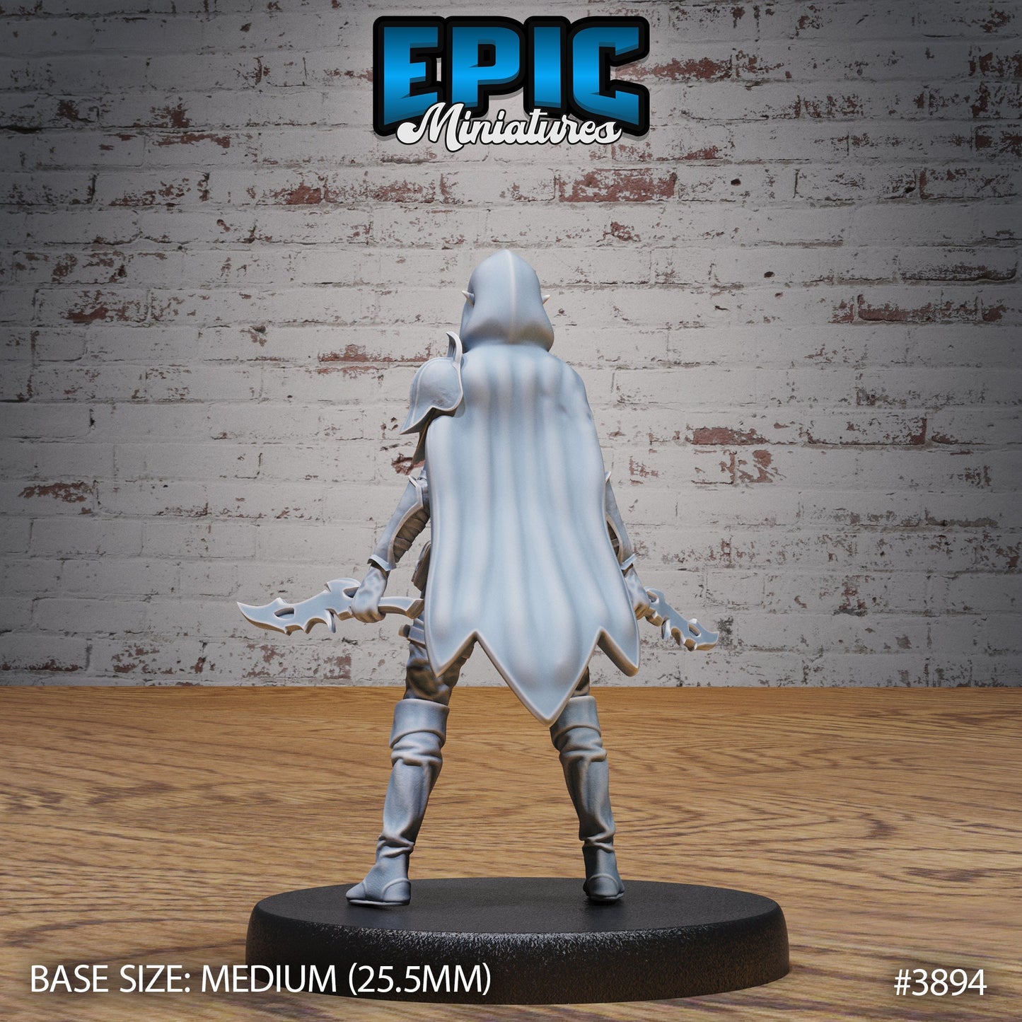 Elf Guild Rogue (3 Variants Available) - Epic Miniatures