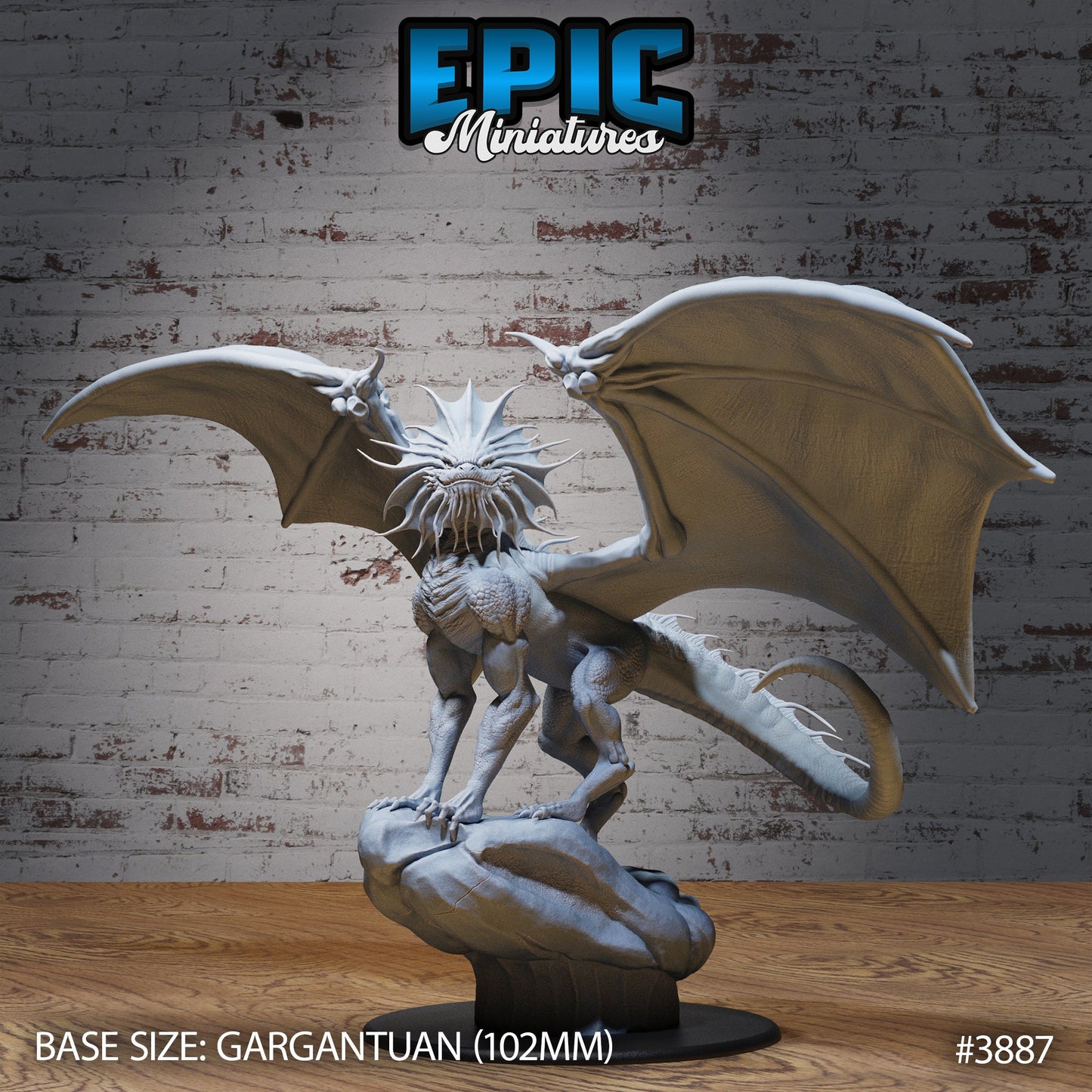 Red Dragon Guild Leader - Epic Miniatures