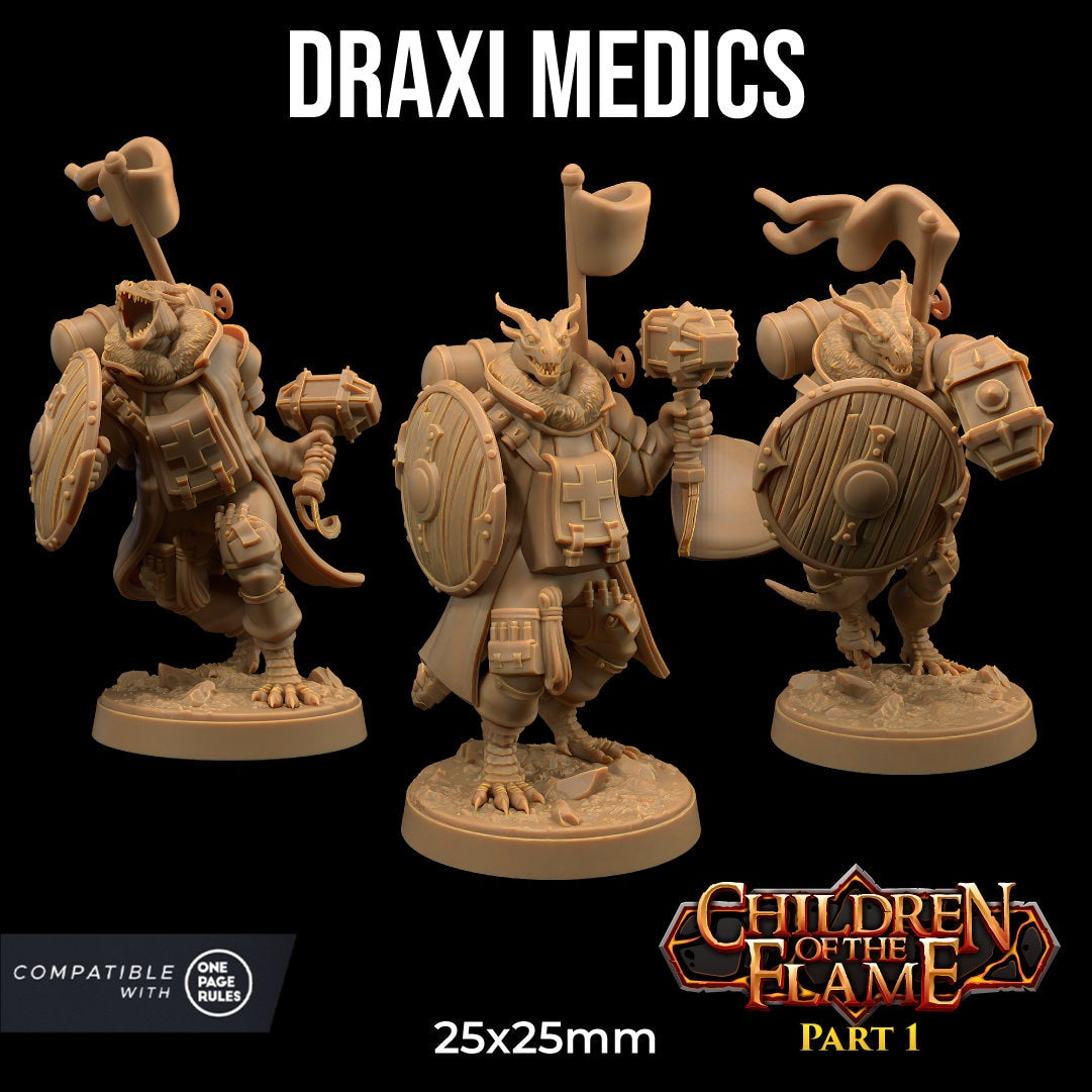 Draxi Medic, Hammers (3 Variants Available) - Dragon Trapper's Lodge