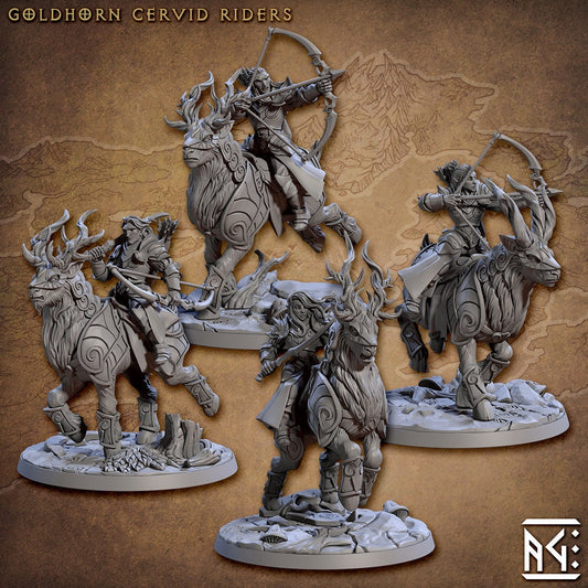 Goldthorn Cervid Riders (4 Variants Available) - Artisan Guild